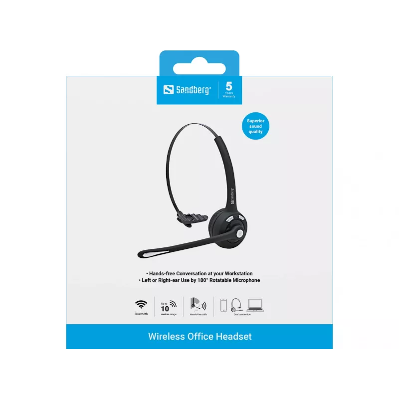 Ausinės Sandberg Wireless Office Headset