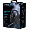 Ausinės SANDBERG BossBlaster USB — laidinės žaidimų ausinės, 20–20000 Hz, 2 m laidas, 240 g, juodos
