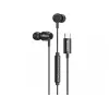 Ausinės Sandberg USB-C/A į ausis dedamos ausinės su linijiniu mikrofonu