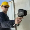 Termovizorinė kamera Flir Systems E8-PRO — 320×240 px, NETD 40 mK, IFOV 1,8 mRad, 3,5 colio ekranas, metalinis korpusas, juoda