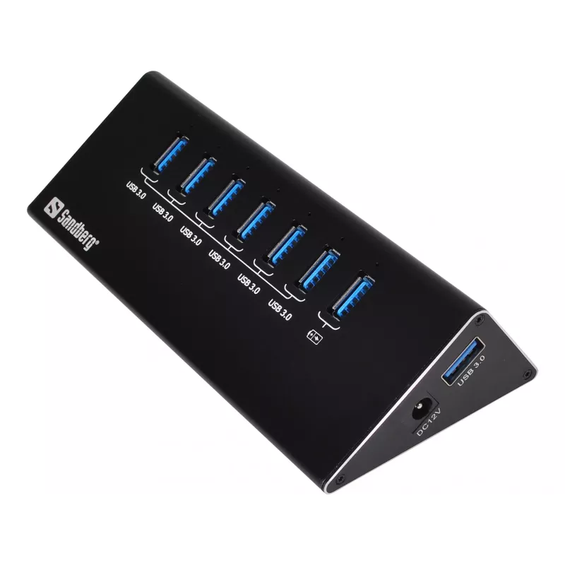 Sandberg USB 3.0 šakotuvas 6+1 prievadai