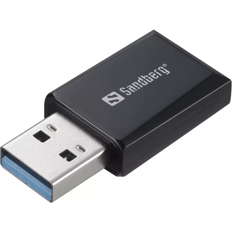 Mini WiFi Dongle Sandberg 1300 Mbit/s USB Type-A Dviejų juostų