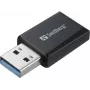 Mini WiFi Dongle Sandberg 1300 Mbit/s USB Type-A Dviejų juostų
