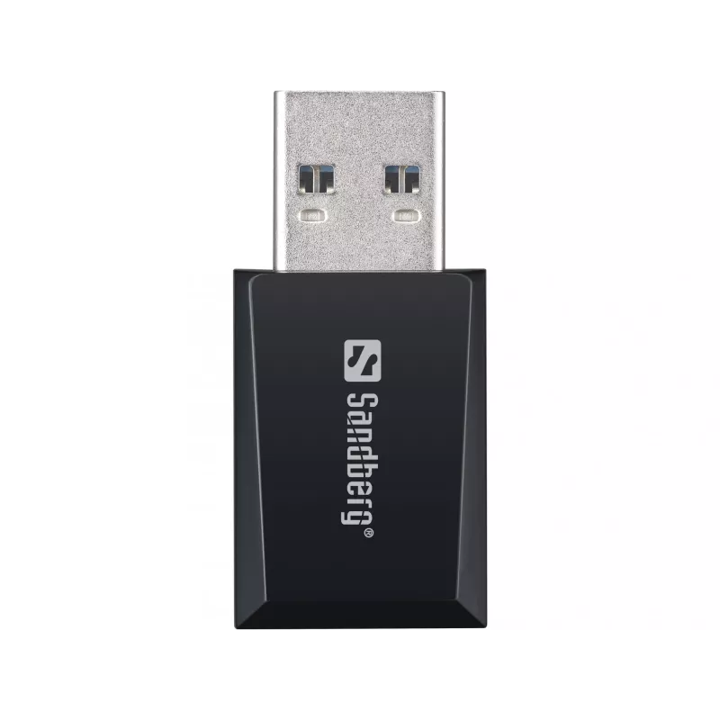 Mini WiFi Dongle Sandberg 1300 Mbit/s USB Type-A Dviejų juostų