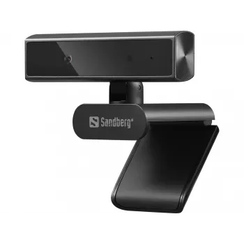 Internetinė kamera Sandberg Face-ID Webcam Mini 2 MP Full HD USB-C juoda