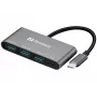 USB-C į 3xUSB 3.0 šakotuvas + PD Sandberg 136-03