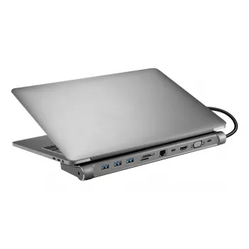 Sandberg USB-C 10-in-1 Doko stotelė