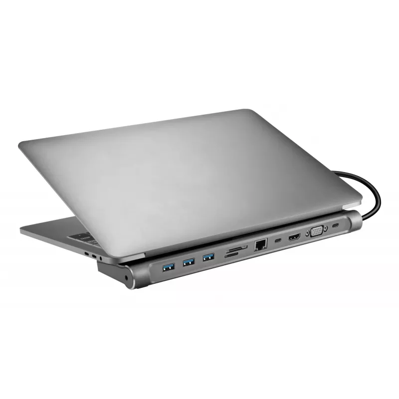 Sandberg USB-C 10-in-1 Doko stotelė