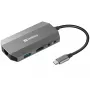 USB-C šakotuvas Sandberg 6in1 Travel Dock