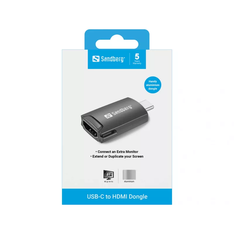 USB-C į HDMI adapteris Sandberg 136-34