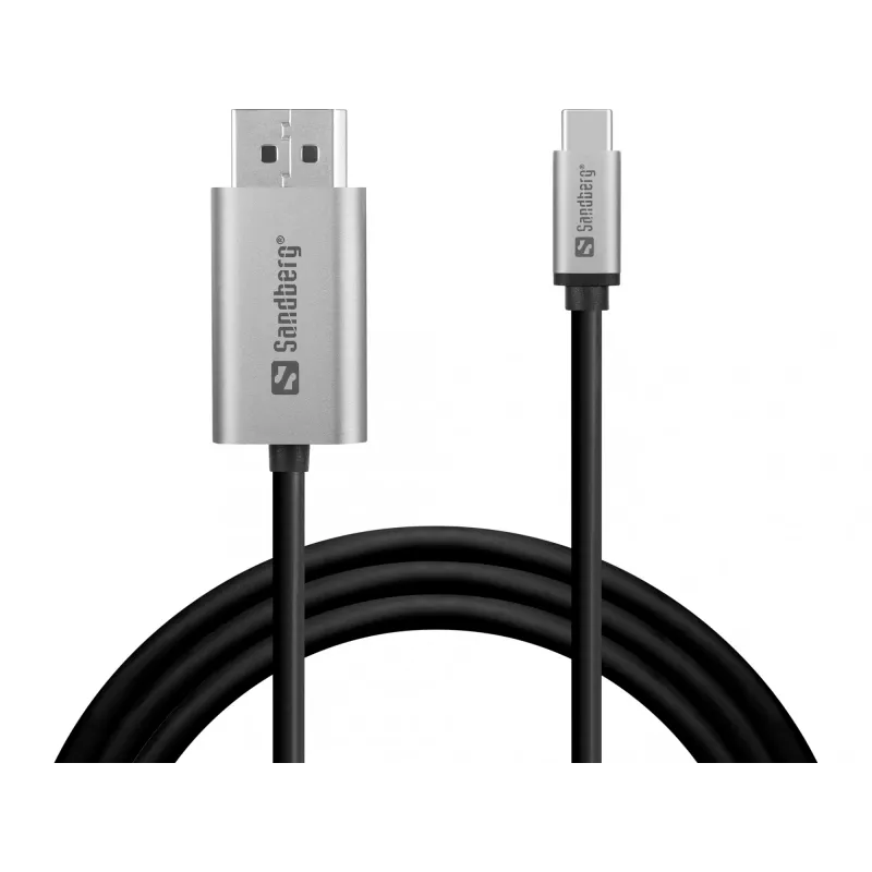 Sandberg USB-C į DisplayPort kabelis 2M USB Type-C DisplayPort 2m