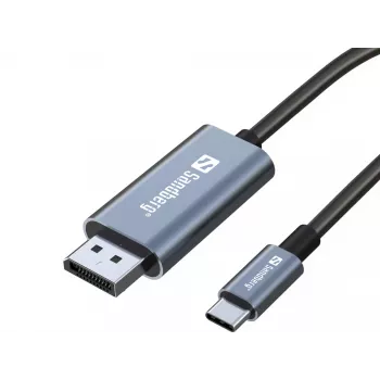 Sandberg USB-C į DisplayPort kabelis 2M USB Type-C DisplayPort 2m