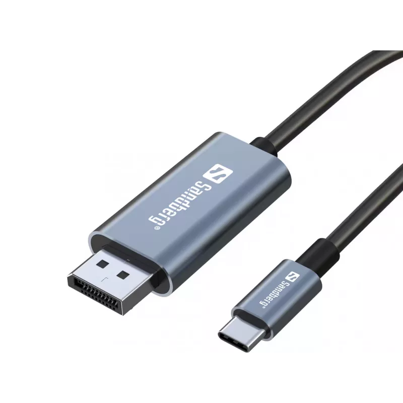 Sandberg USB-C į DisplayPort kabelis 2M USB Type-C DisplayPort 2m