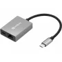 Sandberg USB-C Gigabit Adapter PD100W USB Type-C RJ-45 1 Gbit/s Pilka