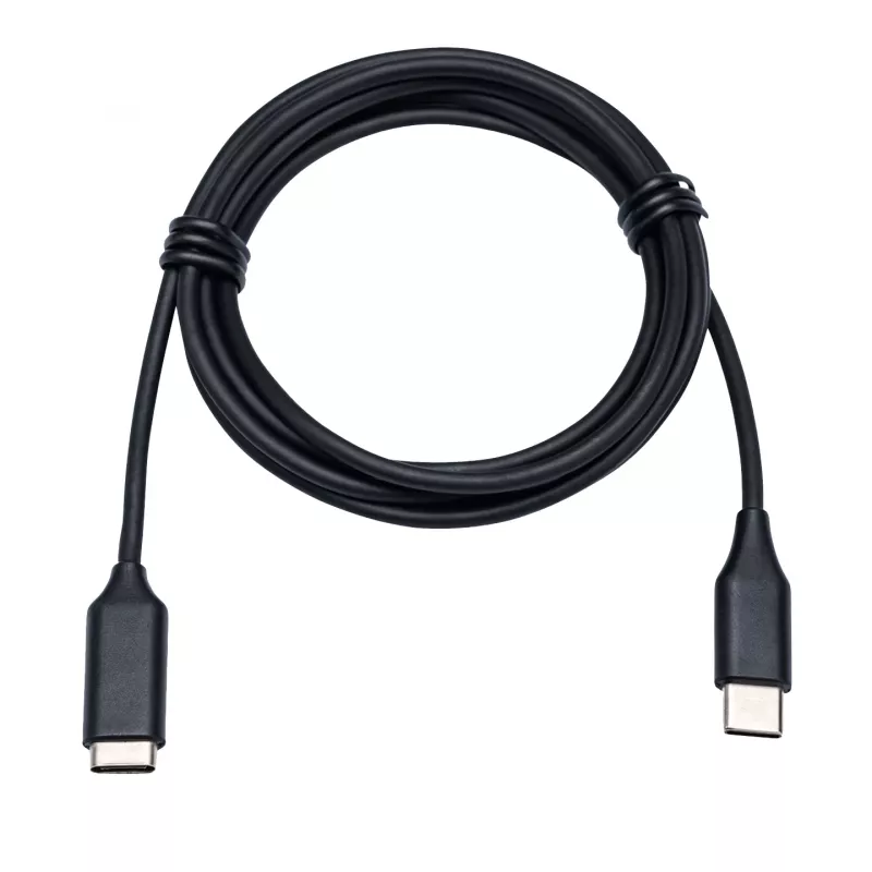 Jabra Link ilginimo laidas: USB-C į USB-C, 1,2 m, USB C, USB C, juoda