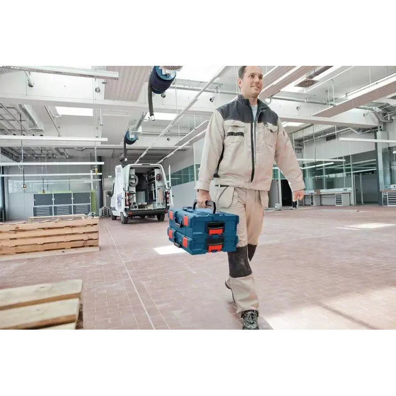 Bosch 1 600 A01 6NC laikymo dėžė Stačiakampė Akrilnitrilo butadieno stireno (ABS) Mėlyna