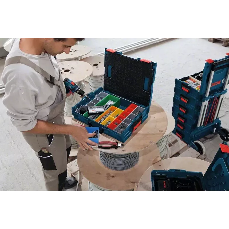 Bosch 1 600 A01 6NC laikymo dėžė Stačiakampė Akrilnitrilo butadieno stireno (ABS) Mėlyna