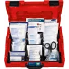 Pirmosios pagalbos rinkinys Bosch 1600A02X2R — DIN reikalavimus atitinkantis rinkinys L-BOXX 102 dėžėje, raudona