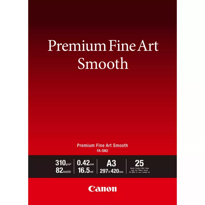 Fotopopierius A3 Canon FA-SM2 Smooth 310 g/m² rašaliniams spausdintuvams