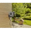 Prie sienos montuojama žarna Garden RollUp Automatic Juoda Pilka