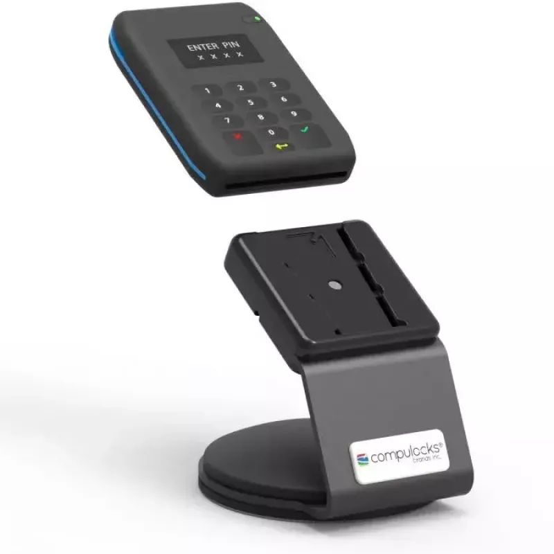 Universalus EMV išmaniųjų telefonų apsauginis stovas, juodas, Compulocks 199BSLDDCKB