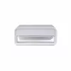 StarTech.com ergonominis monitoriaus stovas, iki 33 svarų/15 kg, fiksuotas aukštis 3,5 col./9 cm, stalinio kompiuterio monitoriaus/nešiojamojo kompiuterio stovas, plieninė platforma, greitas surinkimas, optimizuojantis darbo stalo erdvę