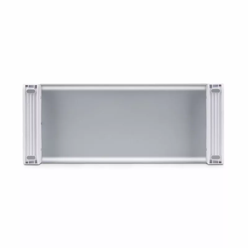 StarTech.com ergonominis monitoriaus stovas, iki 33 svarų/15 kg, fiksuotas aukštis 3,5 col./9 cm, stalinio kompiuterio monitoriaus/nešiojamojo kompiuterio stovas, plieninė platforma, greitas surinkimas, optimizuojantis darbo stalo erdvę