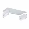StarTech.com ergonominis monitoriaus stovas, iki 33 svarų/15 kg, fiksuotas aukštis 3,5 col./9 cm, stalinio kompiuterio monitoriaus/nešiojamojo kompiuterio stovas, plieninė platforma, greitas surinkimas, optimizuojantis darbo stalo erdvę