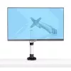 StarTech.com Monitoriaus stalinis laikiklis 27 inch 16:9 arba 30 inch 21:9 itin plačiams ekranams, VESA 75x75/100x100, berankiai alkūnės reguliavimai, C spaustuvas/anga, spyruoklinis alkūnės mechanizmas