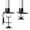 StarTech.com Monitoriaus stalinis laikiklis 27 inch 16:9 arba 30 inch 21:9 itin plačiams ekranams, VESA 75x75/100x100, berankiai alkūnės reguliavimai, C spaustuvas/anga, spyruoklinis alkūnės mechanizmas