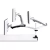 StarTech.com Monitoriaus stalinis laikiklis 27 inch 16:9 arba 30 inch 21:9 itin plačiams ekranams, VESA 75x75/100x100, berankiai alkūnės reguliavimai, C spaustuvas/anga, spyruoklinis alkūnės mechanizmas