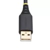 StarTech.com 1 pėda (30 cm) USB į nulinio modemo nuoseklųjį adapterio kabelį, COM išlaikymas, FTDI, USB-A į DB9 RS232, keičiamos DB9 veržlės/varžtai, Windows/macOS/Linux