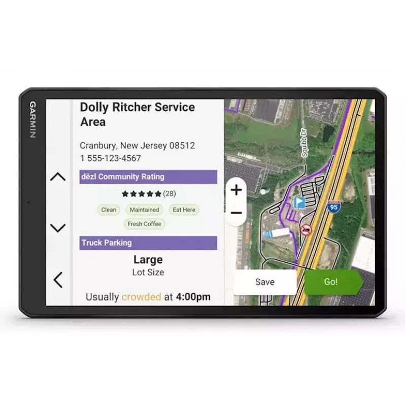 Navigator Garmin dēzl LGV1020 10.1 colio TFT jutiklinis ekranas 32GB juodas