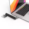 Apsauginis kabelio užraktas Compulocks CL02H dviejų galvučių susuktas T formos strypelis