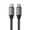 USB C į USB C kabelis Satechi ST-TCC2MM — 2 m, juoda/pilka, 0,48 Gbit/s