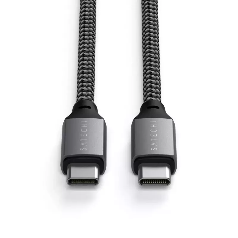USB C į USB C kabelis Satechi ST-TCC2MM — 2 m, juoda/pilka, 0,48 Gbit/s