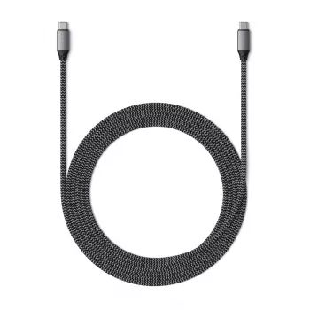 USB C į USB C kabelis Satechi ST-TCC2MM — 2 m, juoda/pilka, 0,48 Gbit/s