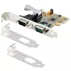 „StarTech.com“ 2 prievadų PCI Express nuosekliojo ryšio plokštė, dviejų prievadų PCIe į RS232 (DB9) nuosekliojo ryšio plokštė, 16C1050 UART, standartiniai arba mažo profilio laikikliai, COM išsaugojimas, „Windows“ ir „Linux“ sistemoms