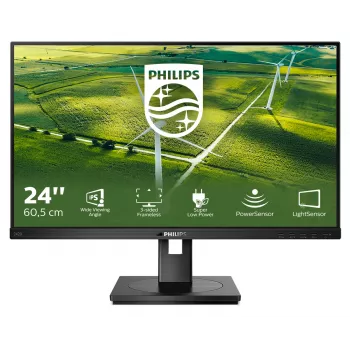 Philips 242B1G/00 kompiuterio monitorius 60,5 cm (23,8 colio) 1920 x 1080 pikselių Full HD LED juodas