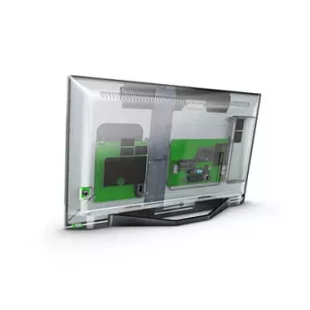 Philips 24HFL3014P/12 TV 61 cm (24 col.) HD juoda, permatoma 250 cd/m²