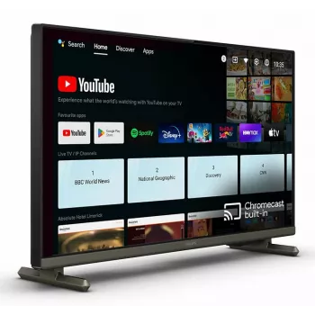 Philips 24HFL4518/12 svetingumo TV 61 cm (24 coliai) HD 250 cd/m² Išmanusis televizorius Juoda 6 W