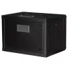 ROLINE 19 colių sieninis stovas Pro 7U, 600x450 mm PxG, juodas, raktinis užraktas, IP20