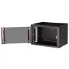 ROLINE 19 colių sieninis stovas Pro 7U, 600x450 mm PxG, juodas, raktinis užraktas, IP20