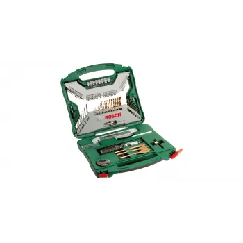 Grąžtų ir antgalių rinkinys Bosch 100 dalių X-Line Titanium