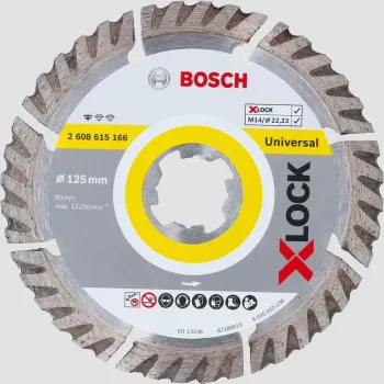 Bosch 2 608 615 166 kampinio šlifuoklio priedas Pjovimo diskas
