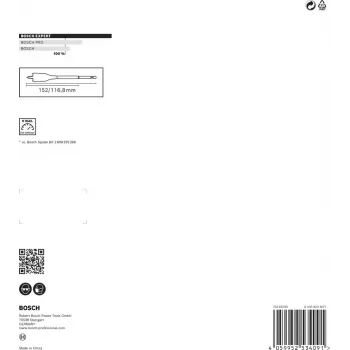 Bosch 2 608 900 334 grąžtas Plokščiasis grąžtas 7 vnt.