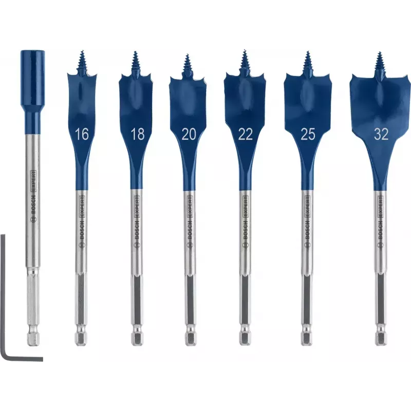 Bosch 2 608 900 334 grąžtas Plokščiasis grąžtas 7 vnt.