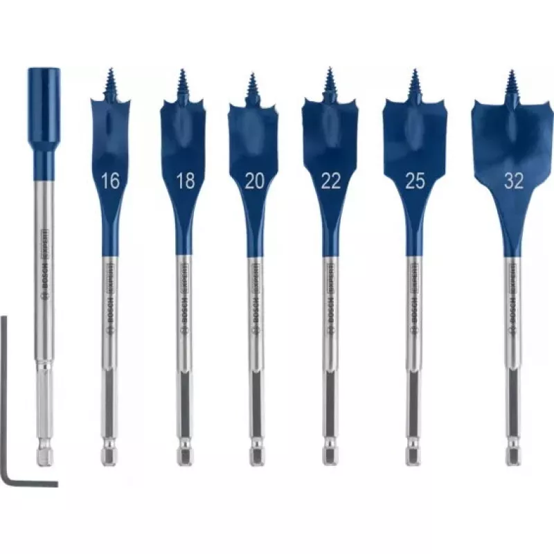 Bosch 2 608 900 334 grąžtas Plokščiasis grąžtas 7 vnt.