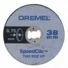 Priedų rinkinys Dremel EZ SpeedClic Cutting Accessory Set