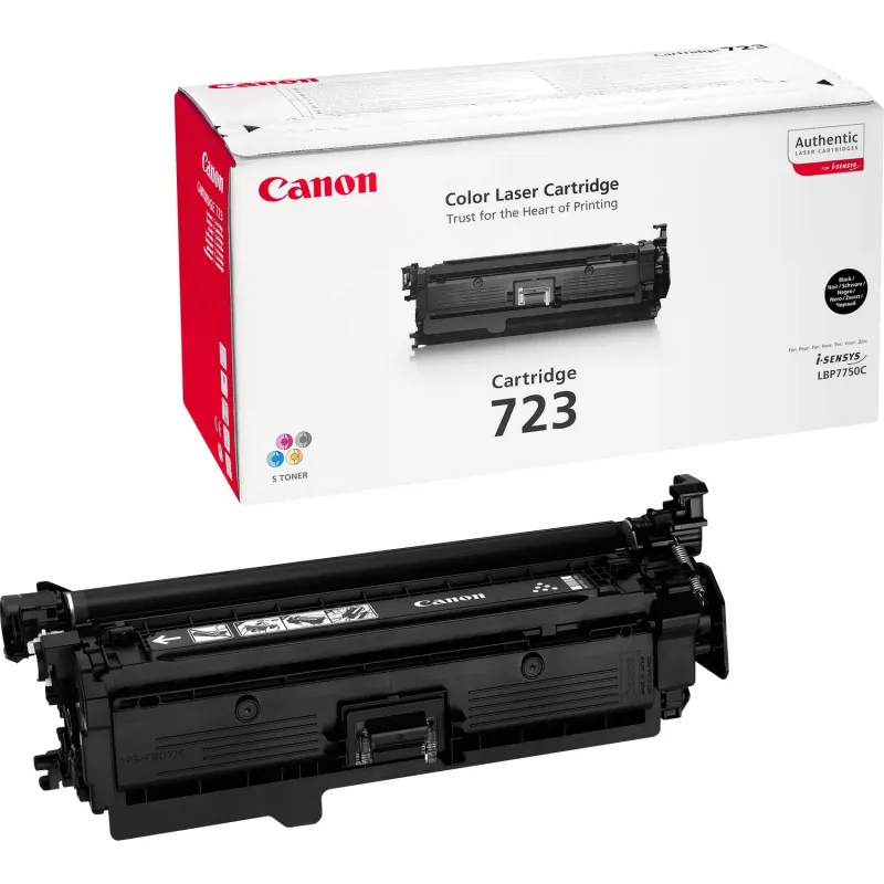 Canon 723BK tonerio kasetė 1 vnt. Originali juoda
